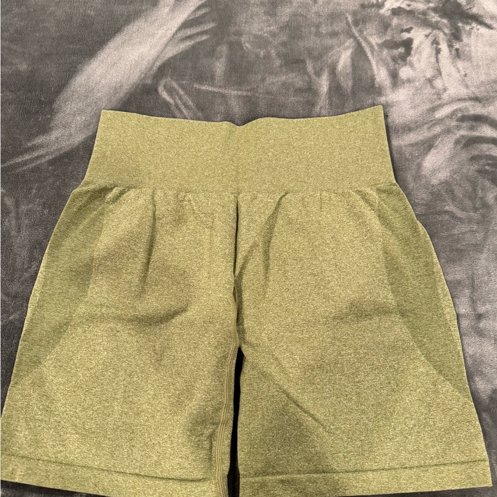 Women's Olive Green Trendy NVGTN Shorts